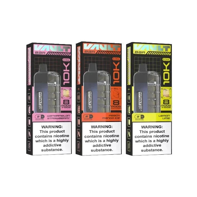 Vault Bar 10K Prefilled Pod Vape Kit | 247 Puff District