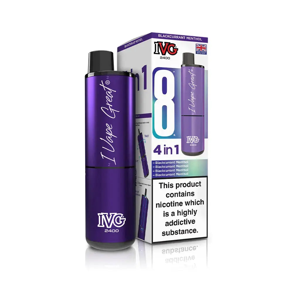 IVG 2400 Prefilled Vape Kit (5 Pack) | 247 Puff District