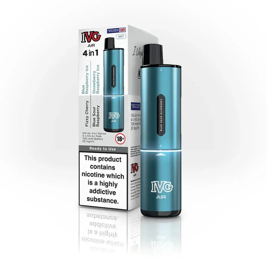 IVG Air 4-In-1 Prefilled Pod Vape Kit (Pack of 5) | 247 Puff District