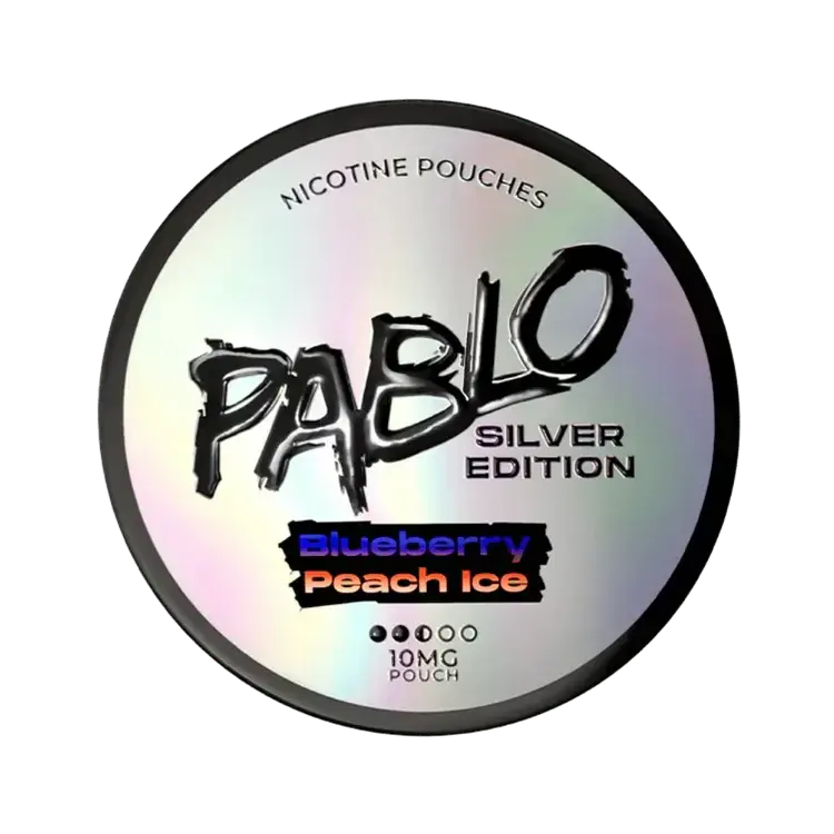 Pablo Silver Edition Nicotine Pouches | 247 Puff District