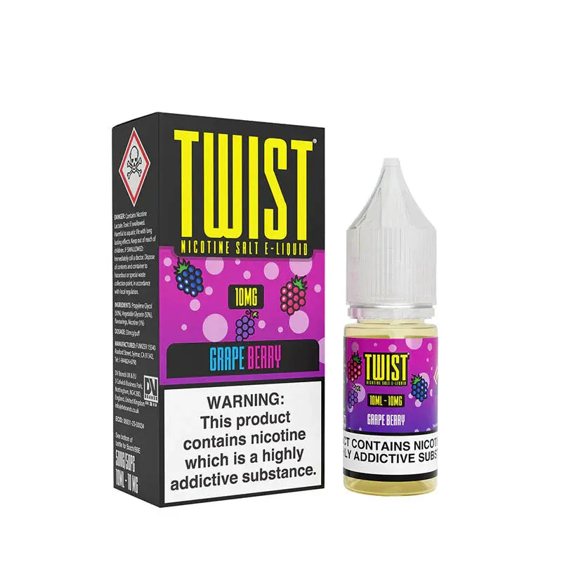 Twist E-Liquids Nic Salts 10ml | 247 Puff District