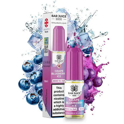 Bar Juice 5000 Nic Salts 10ml | 247 Puff District