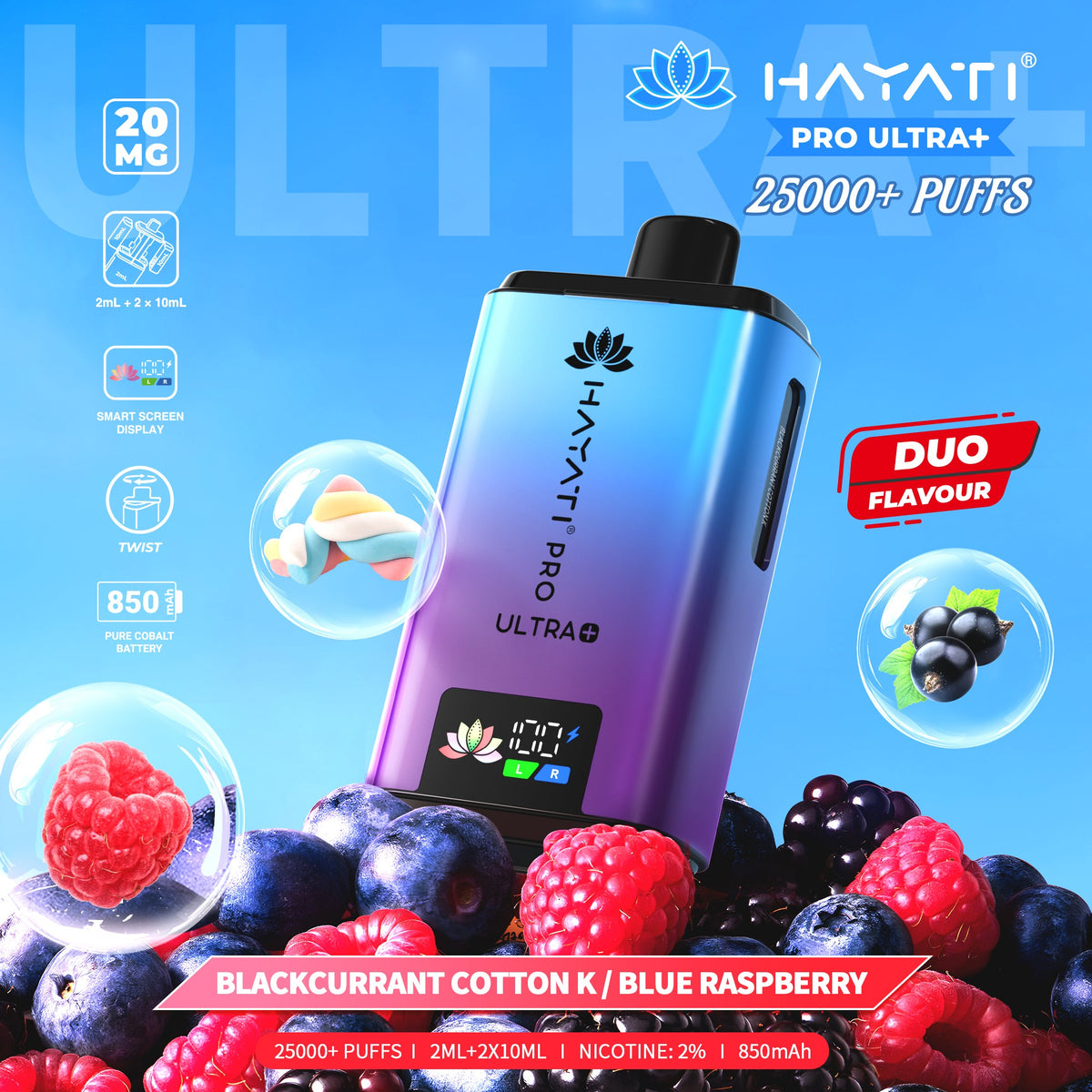 Hayati Pro Ultra+ 25K Prefilled Replacement Pods | 247 Puff District