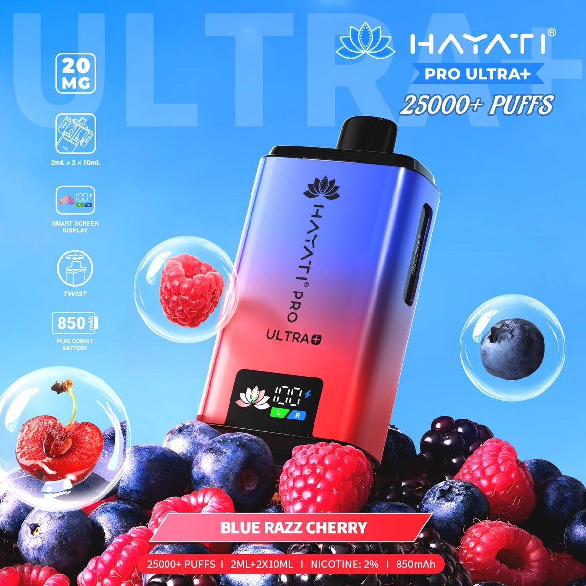 Hayati Pro Ultra+ 25000 Puffs Prefilled Pod Kit | 247 Puff District
