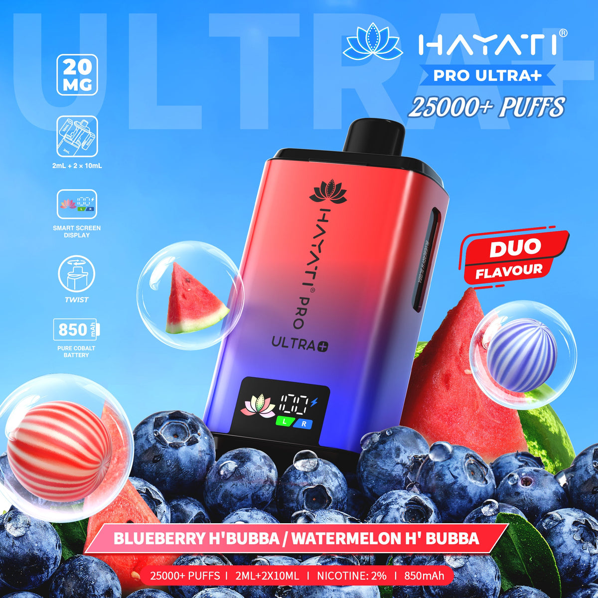 Hayati Pro Ultra+ 25000 Puffs Prefilled Pod Kit | 247 Puff District