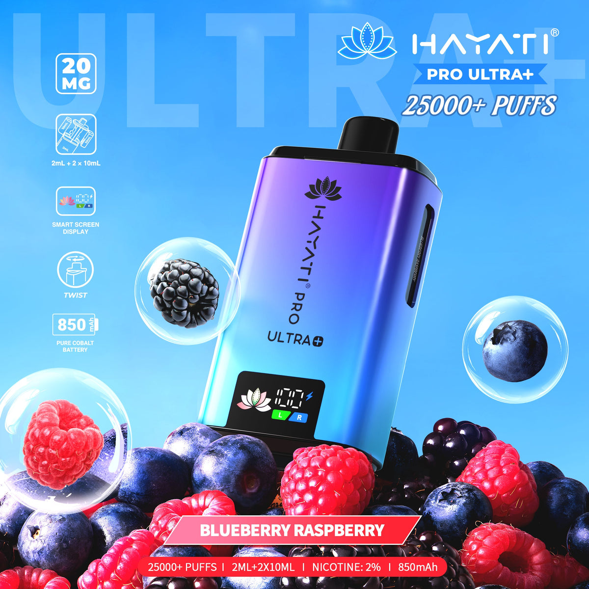 Hayati Pro Ultra+ 25K Prefilled Replacement Pods | 247 Puff District
