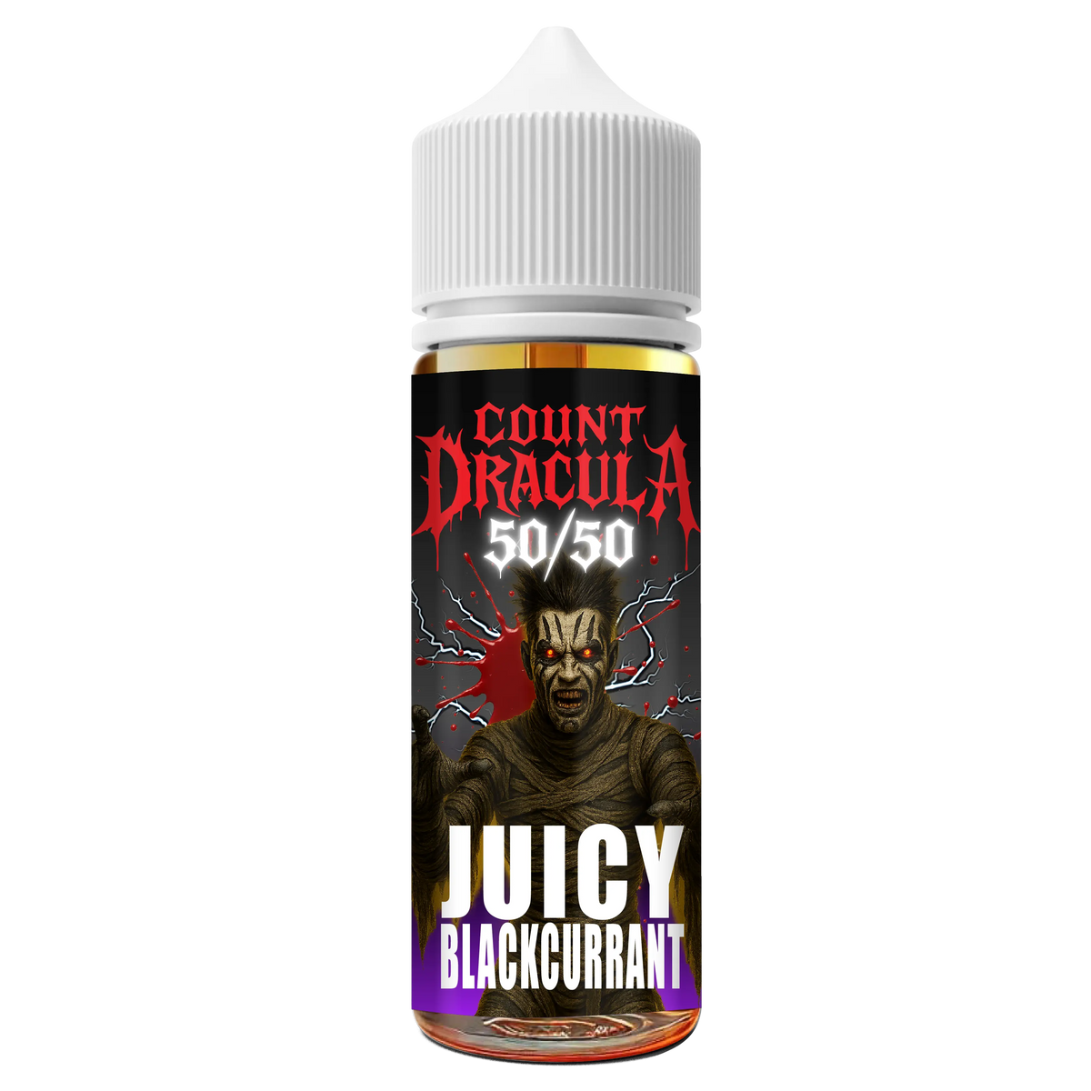 Count Dracula 50/50 E-Liquid – 50ml Shortfill | 247 Puff District