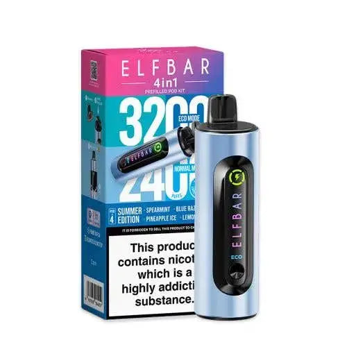 Elf Bar 4-in-1 3200 Prefilled Pod Kit | 247 Puff District