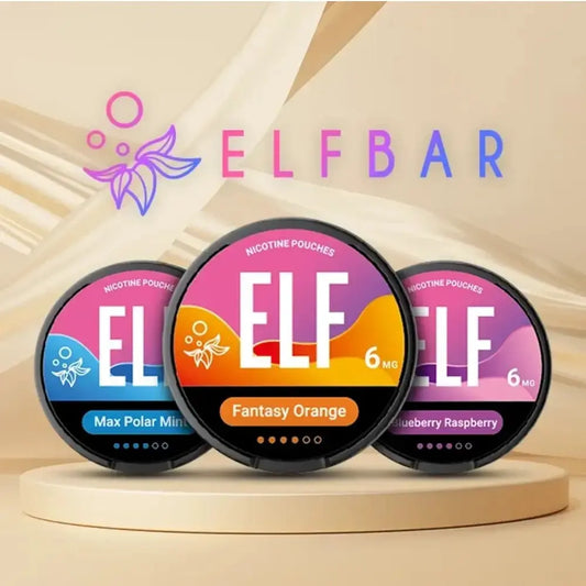 Elf Nicotine Pouches | 247 Puff District