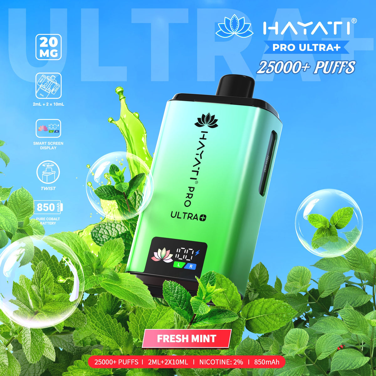 Hayati Pro Ultra+ 25K Prefilled Replacement Pods | 247 Puff District