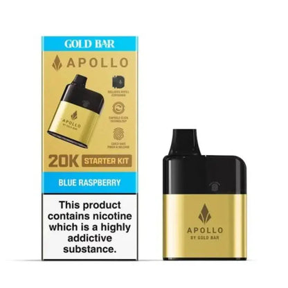 Gold Bar Apollo Vape Kit ( Pack of 5 ) | 247 Puff District