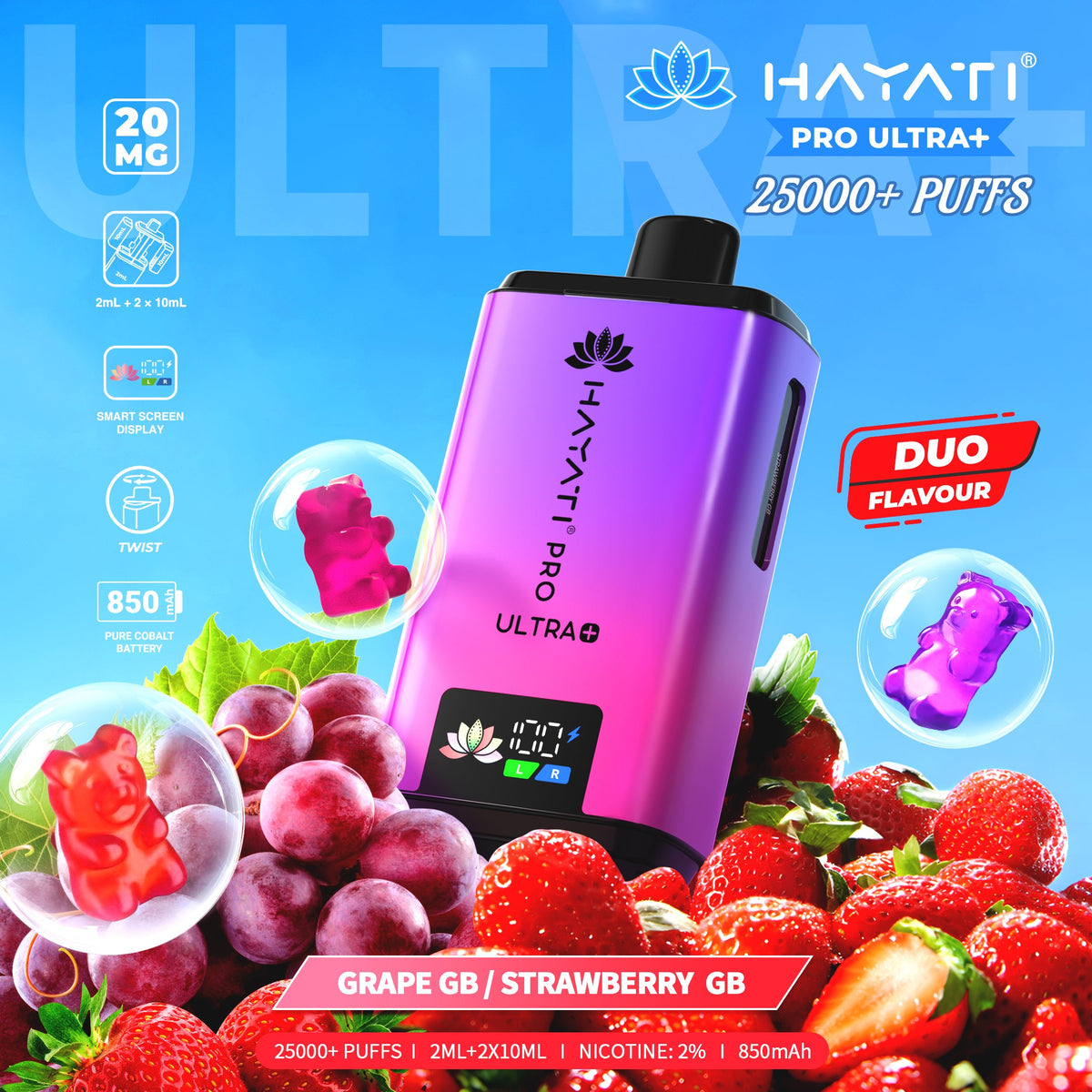 Hayati Pro Ultra+ 25000 Puffs Prefilled Pod Kit | 247 Puff District