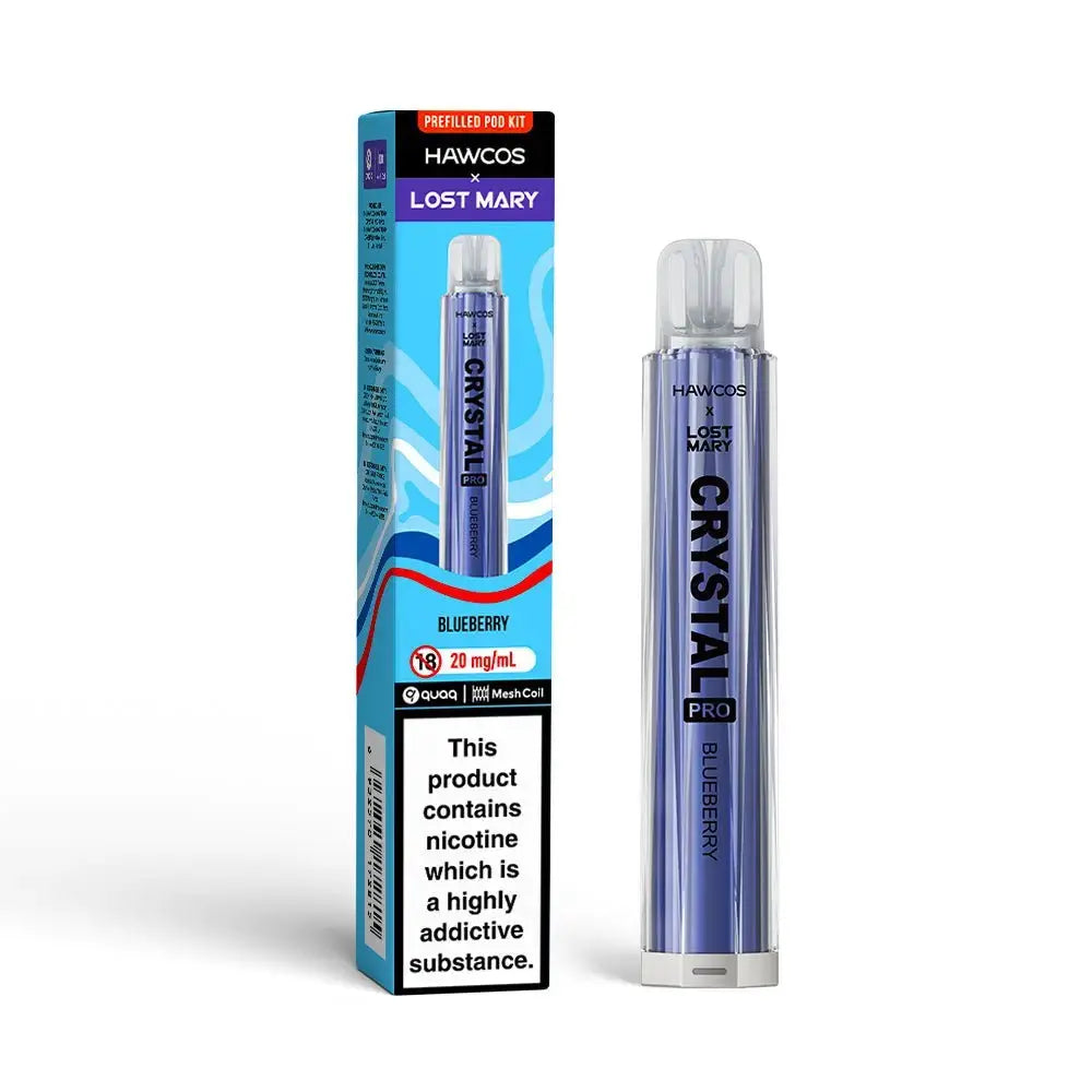 Hawcos x Lost Mary Crystal Pro Pod Kit - (Pack of 10) | 247 Puff District