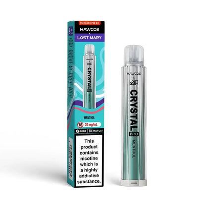 Hawcos x Lost Mary Crystal Pro Pod Kit - (Pack of 10) | 247 Puff District