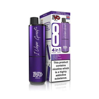 IVG 2400 Prefilled Vape Kit (5 Pack) | 247 Puff District