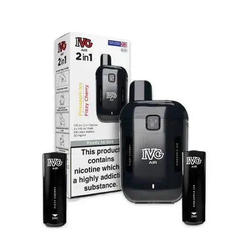 IVG Air 2-in-1 Prefilled Pod Vape Kit ( Pack of 5 ) | 247 Puff District