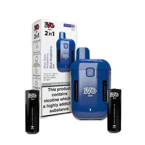 IVG Air 2-in-1 Prefilled Pod Vape Kit ( Pack of 5 ) | 247 Puff District