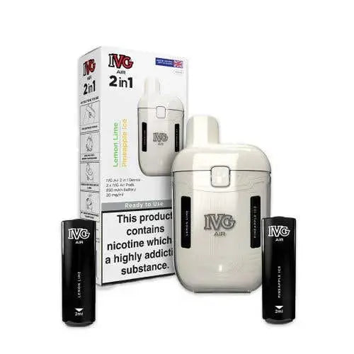 IVG Air 2-in-1 Prefilled Pod Vape Kit ( Pack of 5 ) | 247 Puff District