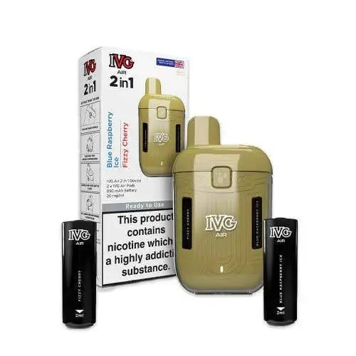 IVG Air 2-in-1 Prefilled Pod Vape Kit ( Pack of 5 ) | 247 Puff District