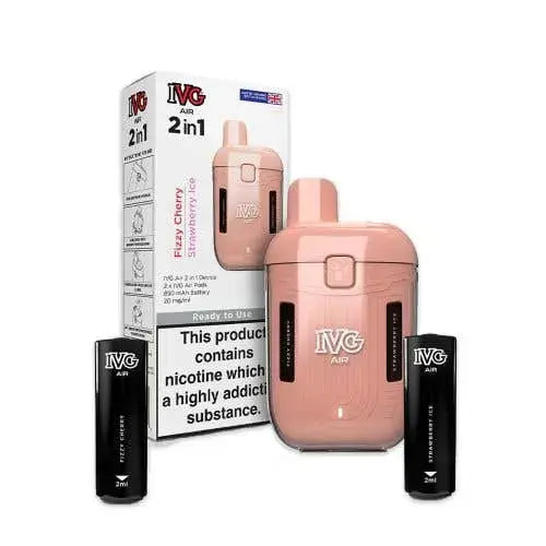 IVG Air 2-in-1 Prefilled Pod Vape Kit ( Pack of 5 ) | 247 Puff District