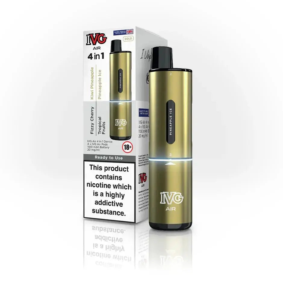 IVG Air 4-In-1 Prefilled Pod Vape Kit (Pack of 5) | 247 Puff District