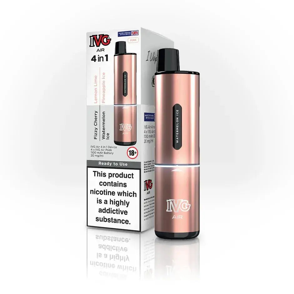 IVG Air 4-In-1 Prefilled Pod Vape Kit (Pack of 5) | 247 Puff District