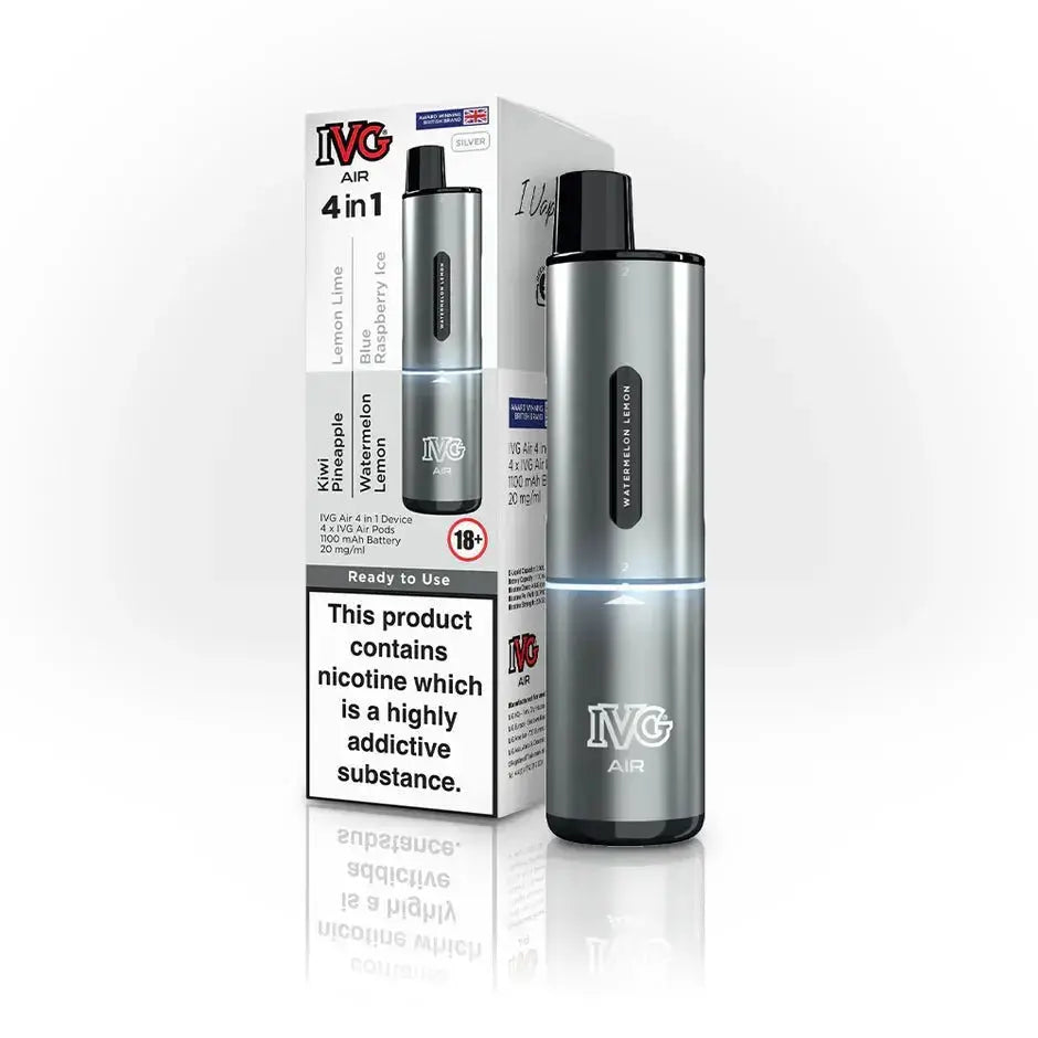 IVG Air 4-In-1 Prefilled Pod Vape Kit (Pack of 5) | 247 Puff District