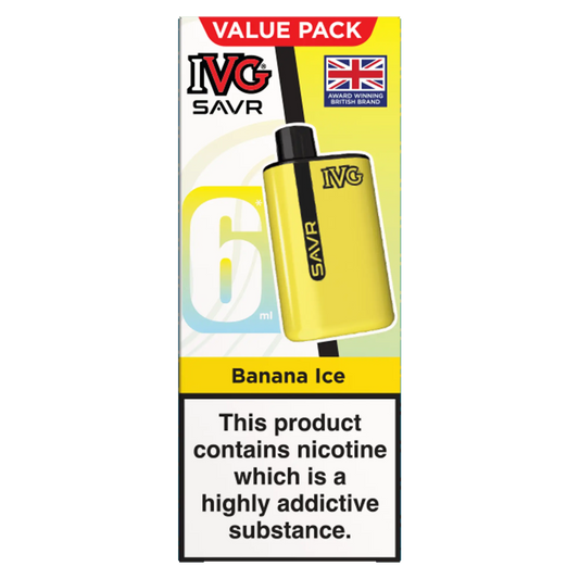 IVG SAVR 3000 Prefilled Pod Vape Kit (Pack of 5) | 247 Puff District