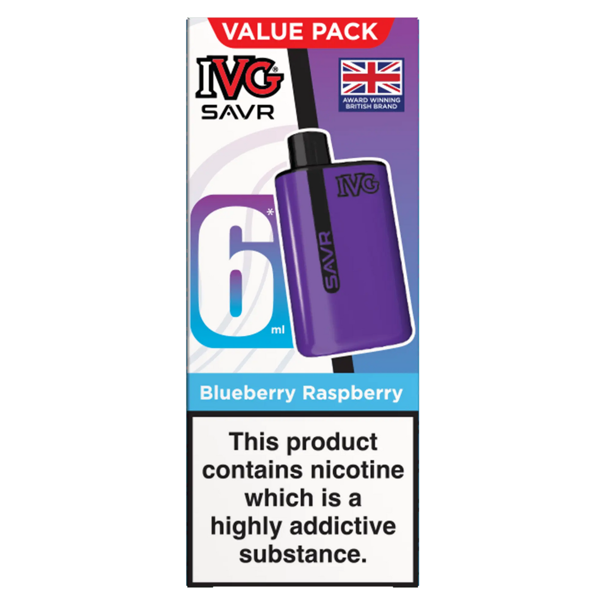 IVG SAVR 3000 Prefilled Pod Vape Kit (Pack of 5) | 247 Puff District