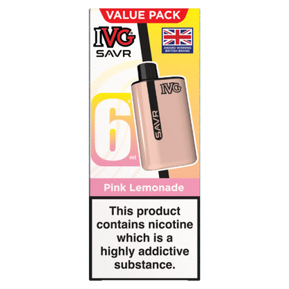 IVG SAVR 3000 Prefilled Pod Vape Kit (Pack of 5) | 247 Puff District