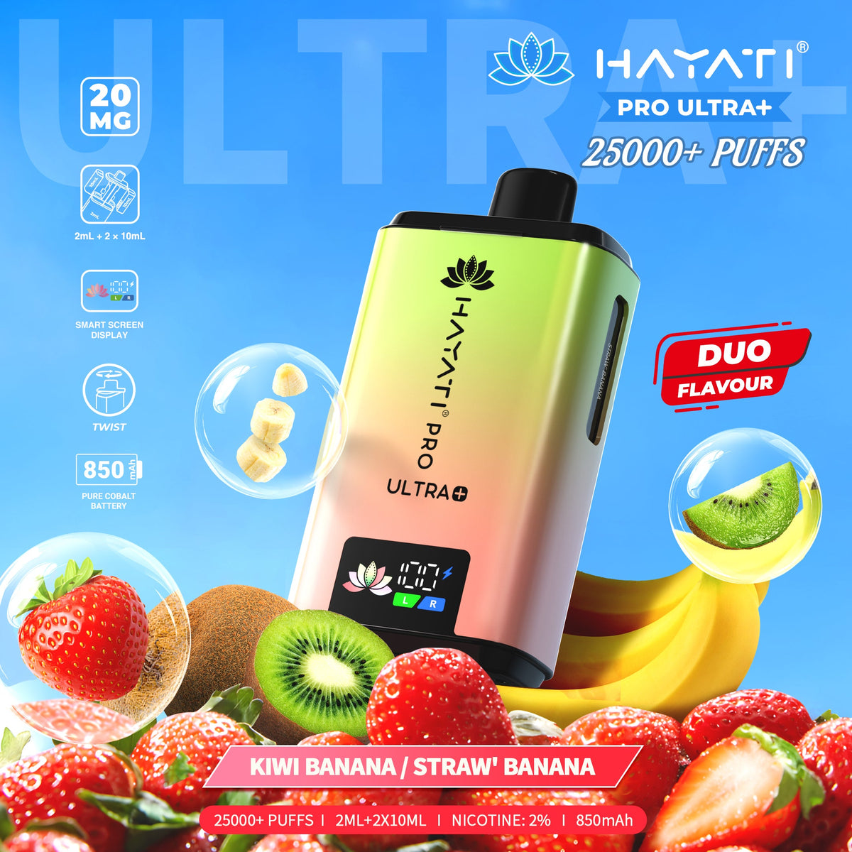 Hayati Pro Ultra+ 25K Prefilled Replacement Pods | 247 Puff District
