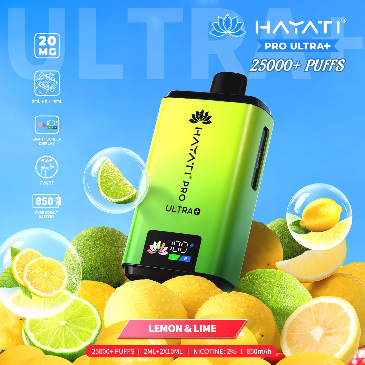 Hayati Pro Ultra+ 25K Prefilled Replacement Pods | 247 Puff District