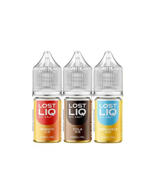 Lost Liq Nic Salts 10ml | 247 Puff District