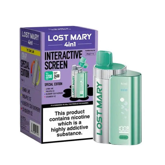 Lost Mary 4 in 1 Prefilled Pod Kit (Pack Of 5) | 247 Puff District