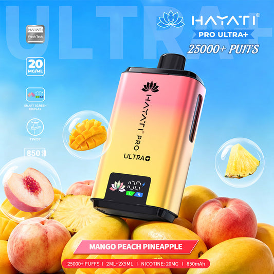 Hayati Pro Ultra+ 25K Prefilled Replacement Pods | 247 Puff District