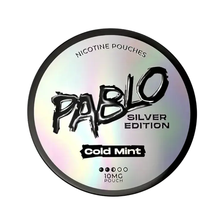 Pablo Silver Edition Nicotine Pouches | 247 Puff District