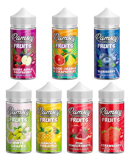 Ramsey E-Liquids - Fruits 100ml | 247 Puff District