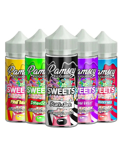 Ramsey E-Liquids Sweets 100ml | 247 Puff District