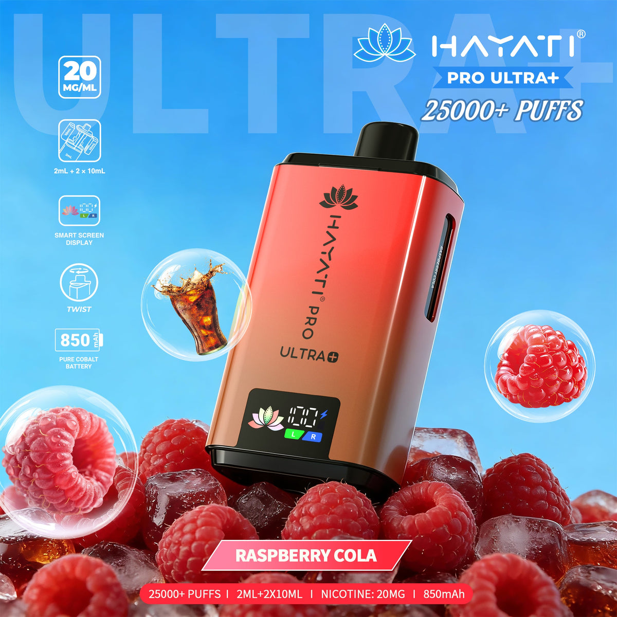 Hayati Pro Ultra+ 25000 Puffs Prefilled Pod Kit | 247 Puff District