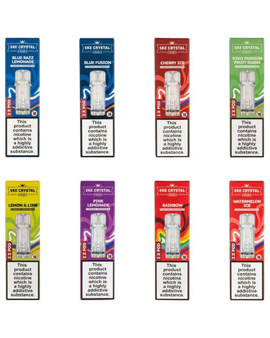 SKE Crystal Bar Plus Replacement Pods (2pk) | 247 Puff District