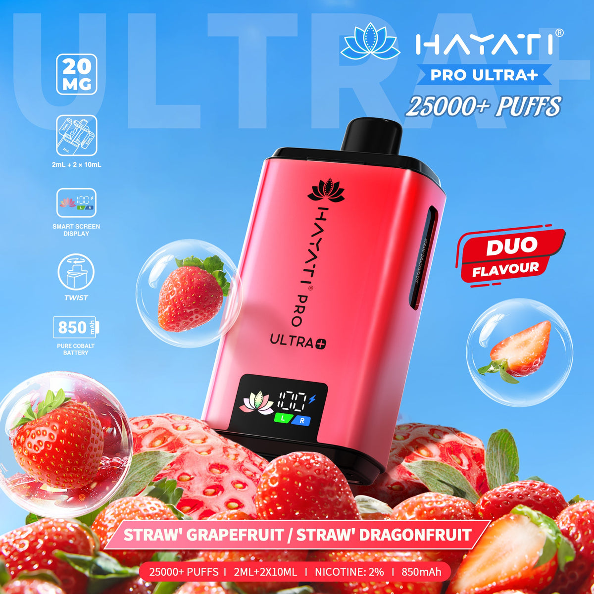 Hayati Pro Ultra+ 25K Prefilled Replacement Pods | 247 Puff District