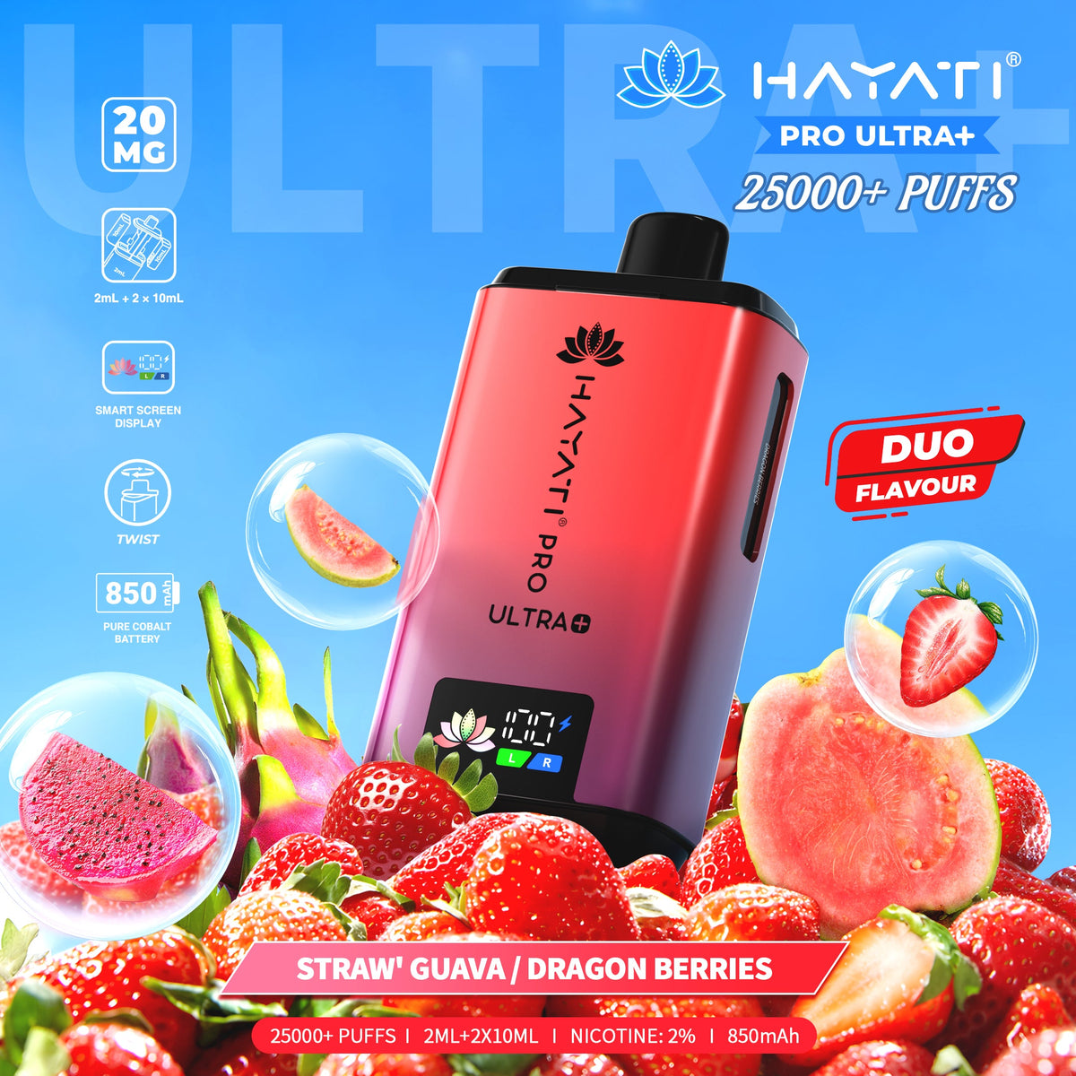 Hayati Pro Ultra+ 25K Prefilled Replacement Pods | 247 Puff District