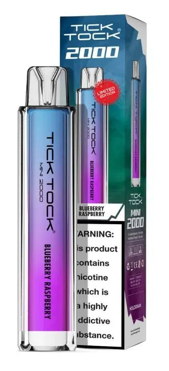 Tick Tock Mini 2000 Prefilled Vape Kit - (Pack of 5) | 247 Puff District