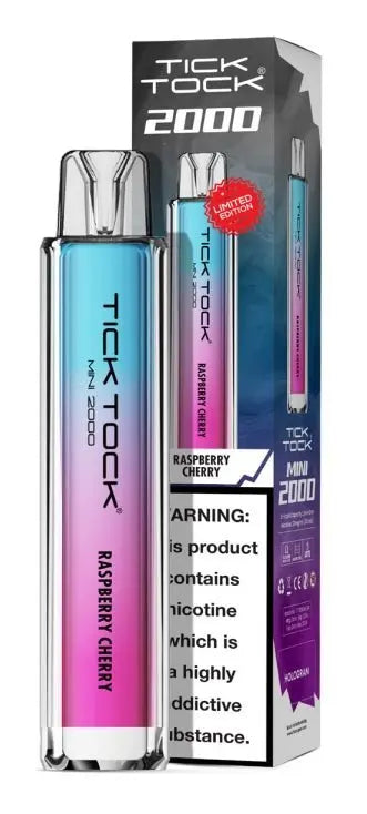 Tick Tock Mini 2000 Prefilled Vape Kit - (Pack of 5) | 247 Puff District