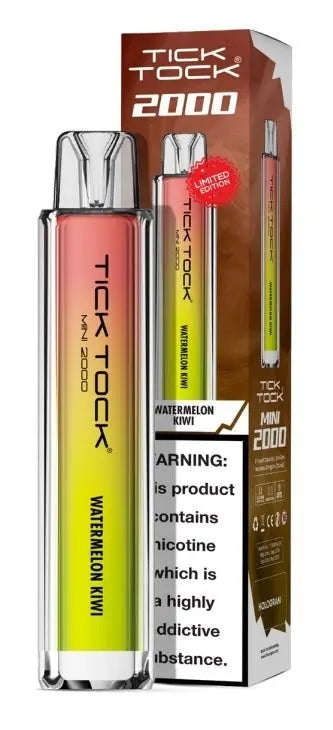Tick Tock Mini 2000 Prefilled Vape Kit - (Pack of 5) | 247 Puff District