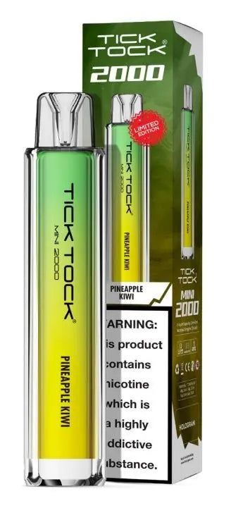 Tick Tock Mini 2000 Prefilled Vape Kit - (Pack of 5) | 247 Puff District