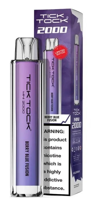 Tick Tock Mini 2000 Prefilled Vape Kit | 247 Puff District
