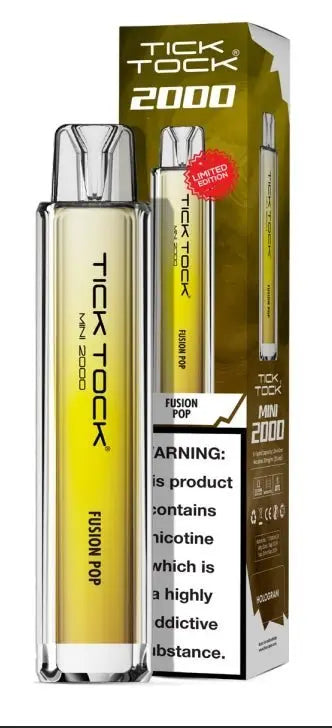 Tick Tock Mini 2000 Prefilled Vape Kit - (Pack of 5) | 247 Puff District
