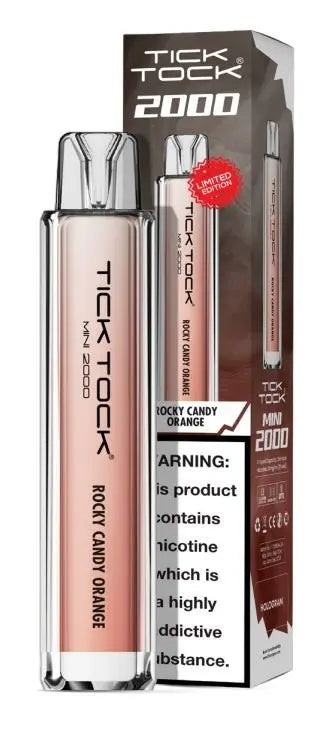 Tick Tock Mini 2000 Prefilled Vape Kit - (Pack of 5) | 247 Puff District