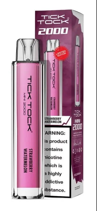 Tick Tock Mini 2000 Prefilled Vape Kit - (Pack of 5) | 247 Puff District